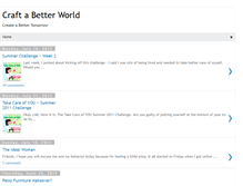 Tablet Screenshot of craftabetterworld.blogspot.com