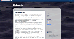 Desktop Screenshot of marisiensis.blogspot.com