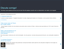Tablet Screenshot of discutacomigoesejafeliz.blogspot.com