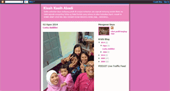 Desktop Screenshot of kisahkasihabadi.blogspot.com