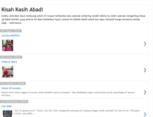 Tablet Screenshot of kisahkasihabadi.blogspot.com