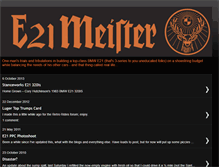 Tablet Screenshot of e21meister.blogspot.com