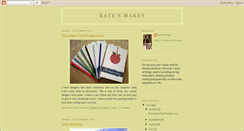 Desktop Screenshot of kates-makes.blogspot.com