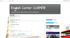 Desktop Screenshot of englishcornercormar.blogspot.com