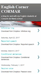 Mobile Screenshot of englishcornercormar.blogspot.com