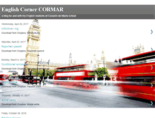 Tablet Screenshot of englishcornercormar.blogspot.com