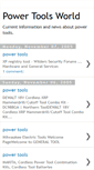 Mobile Screenshot of powertoolsworld.blogspot.com