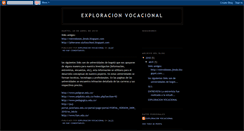 Desktop Screenshot of exploracionvocacionalgms.blogspot.com