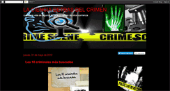 Desktop Screenshot of lacienciadetrasdelcrimen.blogspot.com