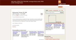 Desktop Screenshot of infokerjanaura.blogspot.com