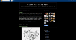 Desktop Screenshot of geoffvasileisreal.blogspot.com