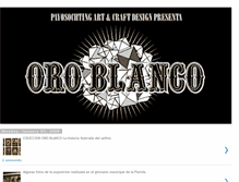 Tablet Screenshot of oro-blanco.blogspot.com