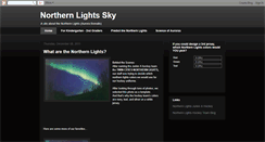 Desktop Screenshot of northernlightssky.blogspot.com