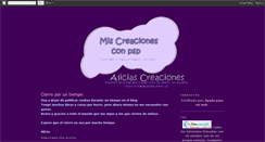 Desktop Screenshot of miscreacionesconpsp.blogspot.com