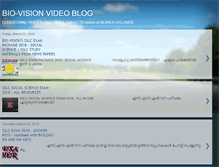 Tablet Screenshot of bio-vision-s.blogspot.com