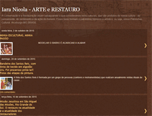 Tablet Screenshot of iaranicola-arteerestauro.blogspot.com