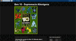 Desktop Screenshot of ben10supremacialieniena.blogspot.com