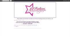 Desktop Screenshot of fashion-monger.blogspot.com