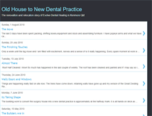 Tablet Screenshot of evolvedentalhealing.blogspot.com