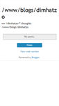 Mobile Screenshot of dimhatzo.blogspot.com
