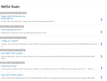 Tablet Screenshot of mello-love-xuanying.blogspot.com