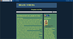 Desktop Screenshot of brazilyoruba.blogspot.com