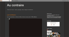 Desktop Screenshot of contrairement.blogspot.com