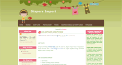 Desktop Screenshot of diapers-import.blogspot.com