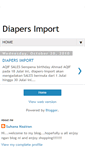 Mobile Screenshot of diapers-import.blogspot.com