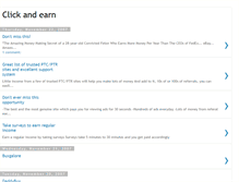 Tablet Screenshot of click-n-cash.blogspot.com