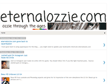 Tablet Screenshot of eternalozzie.blogspot.com
