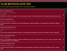 Tablet Screenshot of clubmotociclistateo.blogspot.com