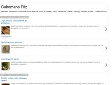 Tablet Screenshot of gubomanofoz.blogspot.com