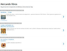 Tablet Screenshot of mercandolibros.blogspot.com