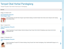 Tablet Screenshot of obatherbal95.blogspot.com