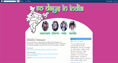 Desktop Screenshot of 60daysinindia.blogspot.com