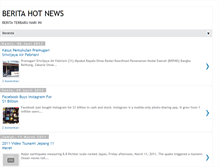 Tablet Screenshot of news-hot-update.blogspot.com