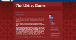 Desktop Screenshot of edfdiaries.blogspot.com