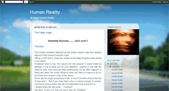 Desktop Screenshot of humenreality.blogspot.com