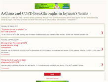 Tablet Screenshot of copdbreakthroughs.blogspot.com