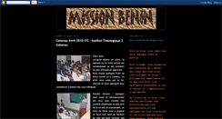 Desktop Screenshot of missionaubenin.blogspot.com