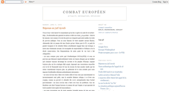 Desktop Screenshot of europecombat.blogspot.com