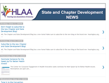 Tablet Screenshot of hlaachapternews.blogspot.com