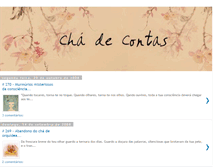 Tablet Screenshot of chadecontas.blogspot.com