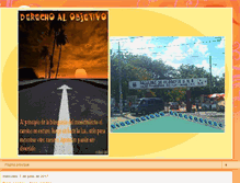Tablet Screenshot of derechoalobjetivo.blogspot.com