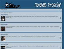 Tablet Screenshot of marianaocrossing.blogspot.com