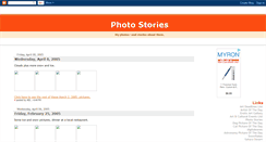 Desktop Screenshot of photostories.blogspot.com