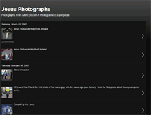 Tablet Screenshot of jesusphotos.blogspot.com