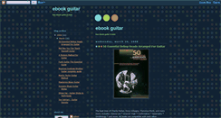 Desktop Screenshot of ebook-guitar.blogspot.com