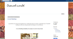 Desktop Screenshot of crewelfabworld.blogspot.com